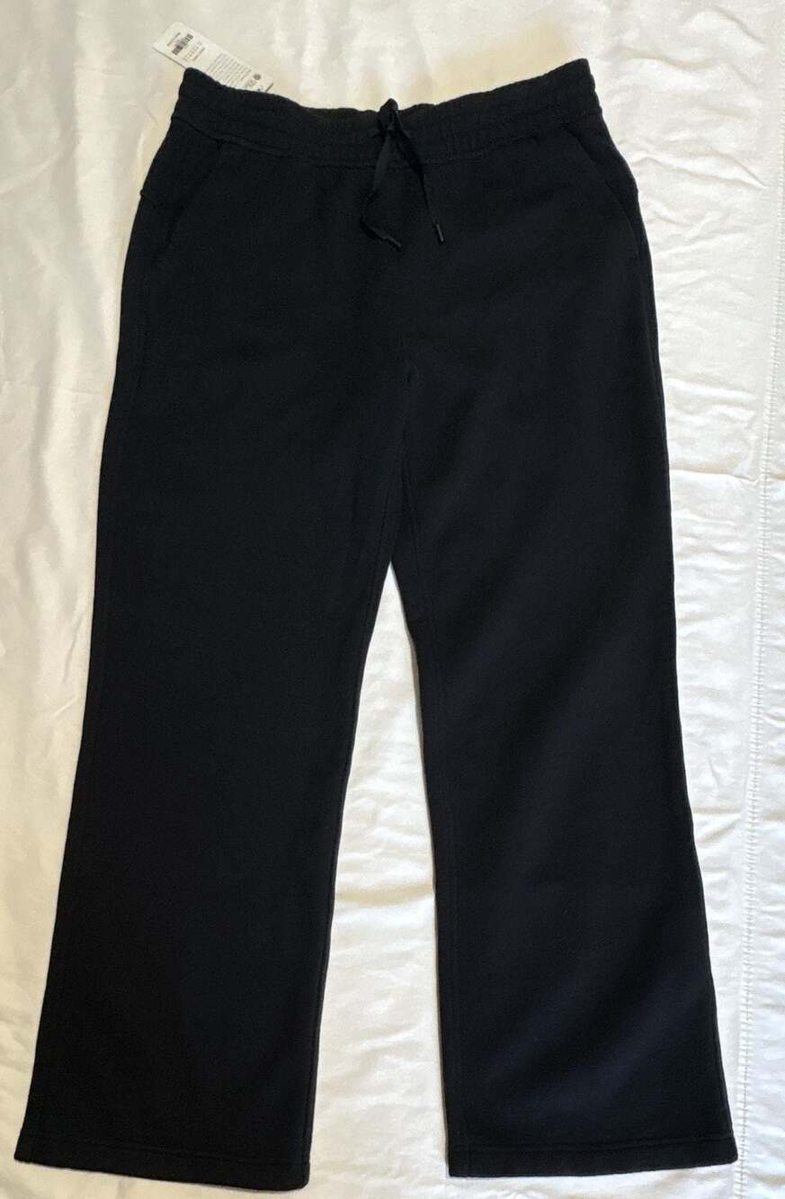 CRZ YOGA Women's Sweat Pants Black XL